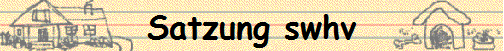 Satzung swhv