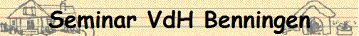 Seminar VdH Benningen